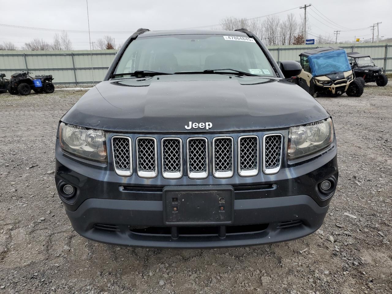 2014 Jeep Compass VIN 1C4NJDEB0ED886468 Copart auction photo, side / rear end damage thumbnail 5
