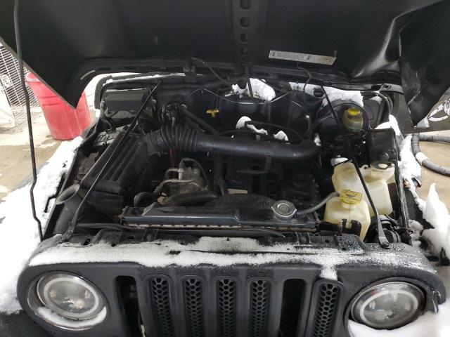 1998 Jeep Wrangler VIN 1J4FY19S1WP722424 Copart auction photo, front end / side damage thumbnail 11