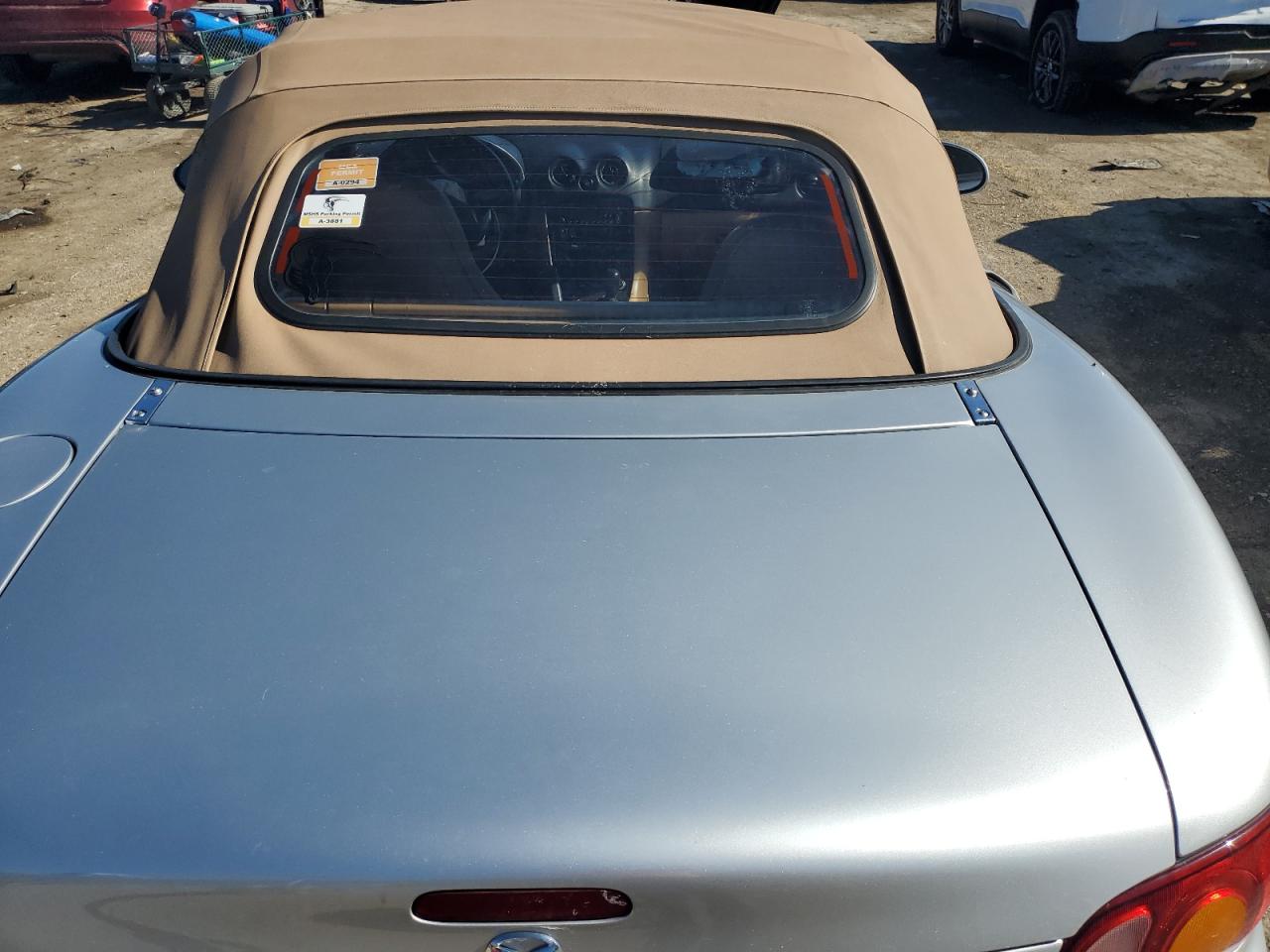 2000 Mazda MX-5 VIN JM1NB3534Y0144375 Copart auction photo, all over damage thumbnail 10