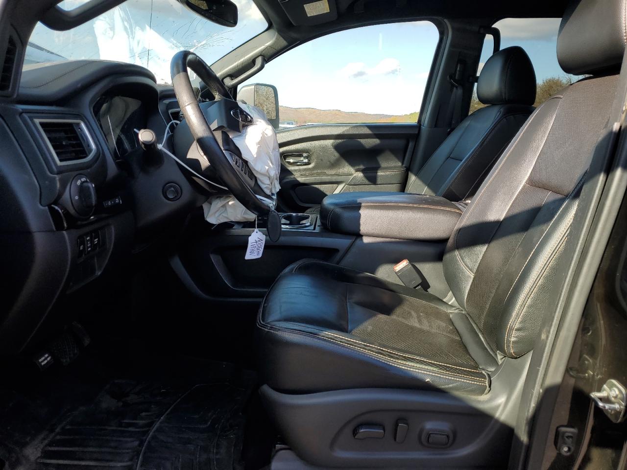 2019 Nissan Titan VIN 1N6BA1F48KN517118 Copart auction photo, front end / undercarriage damage thumbnail 7