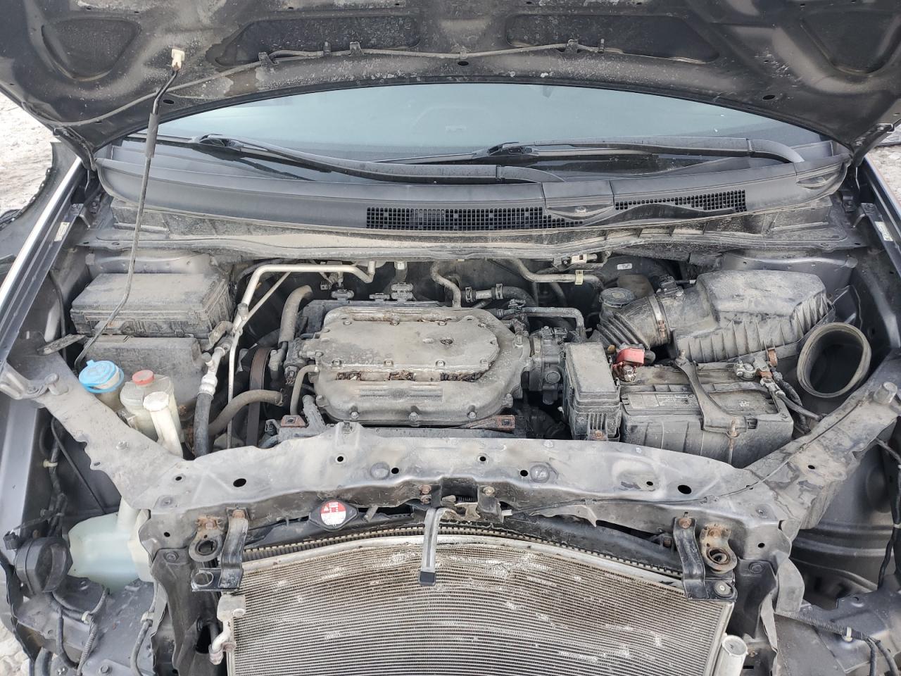 2014 Honda Odyssey VIN 5FNRL5H90EB014925 Copart auction photo, front end / minor dent/scratches damage thumbnail 13