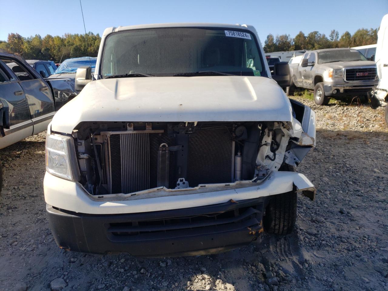 2017 Nissan NV VIN 1N6BF0KY2HN808291 Copart auction photo, front end damage thumbnail 5