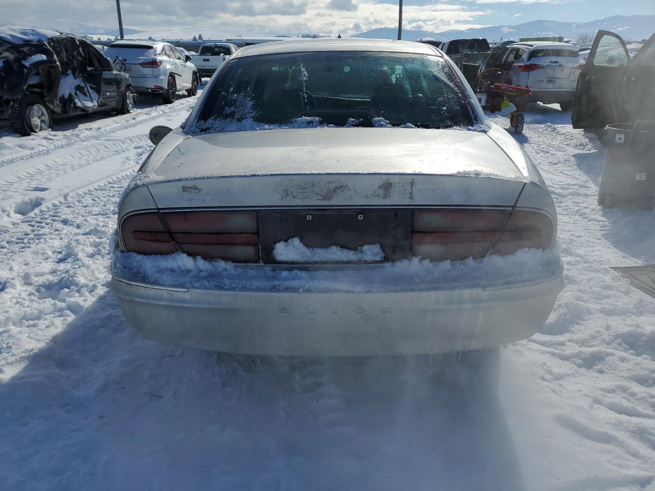 2003 Buick Park Avenue VIN 1G4CW54K034101200 Copart auction photo, front end / rear end damage thumbnail 6