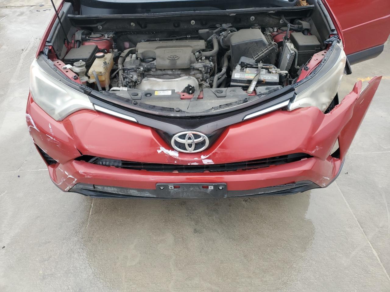 2016 Toyota RAV 4 VIN JTMZFREV3GJ092885 Copart auction photo, rear end / front end damage thumbnail 12