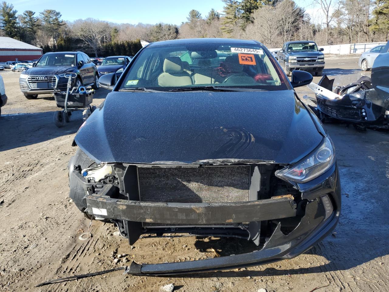 2018 Hyundai Elantra VIN 5NPD84LF5JH278396 Copart auction photo, front end damage thumbnail 5