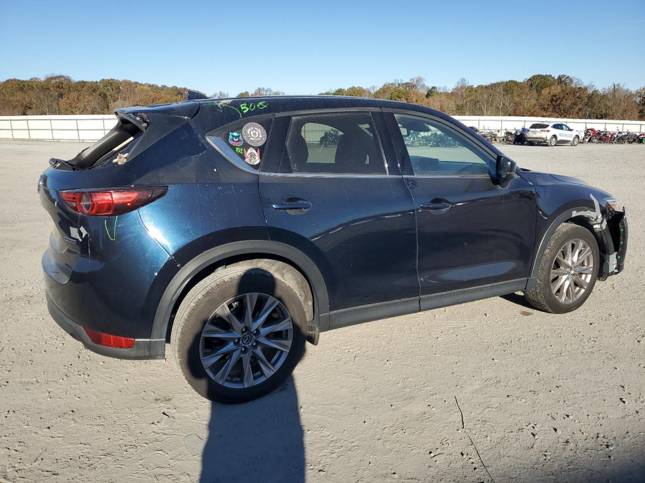 2020 Mazda CX-5 VIN JM3KFBDM4L0727993 Copart auction photo, all over damage thumbnail 3