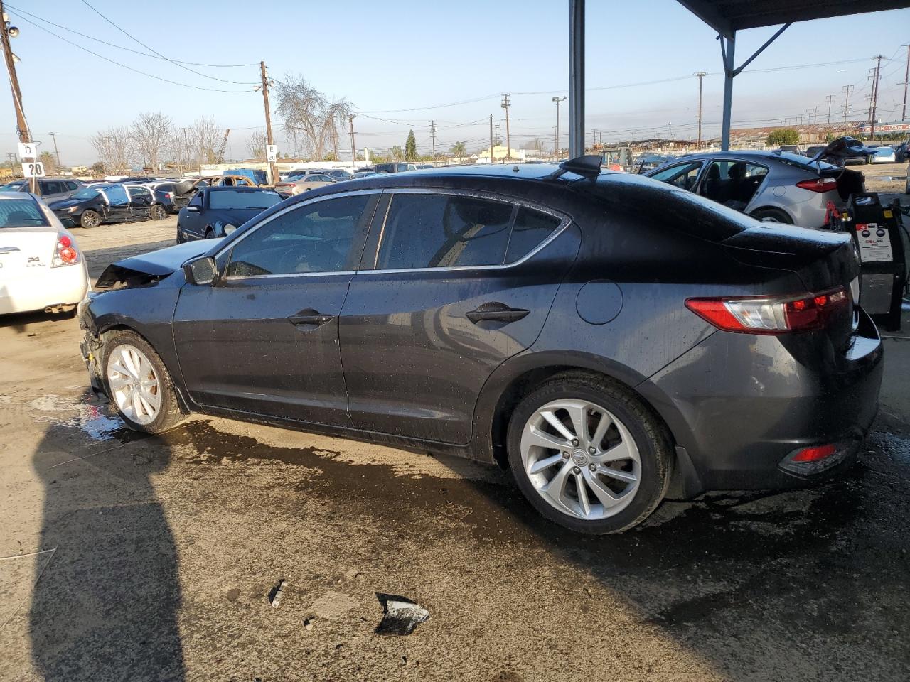 2016 Acura ILX VIN 19UDE2F70GA012089 Copart auction photo, front end damage thumbnail 2