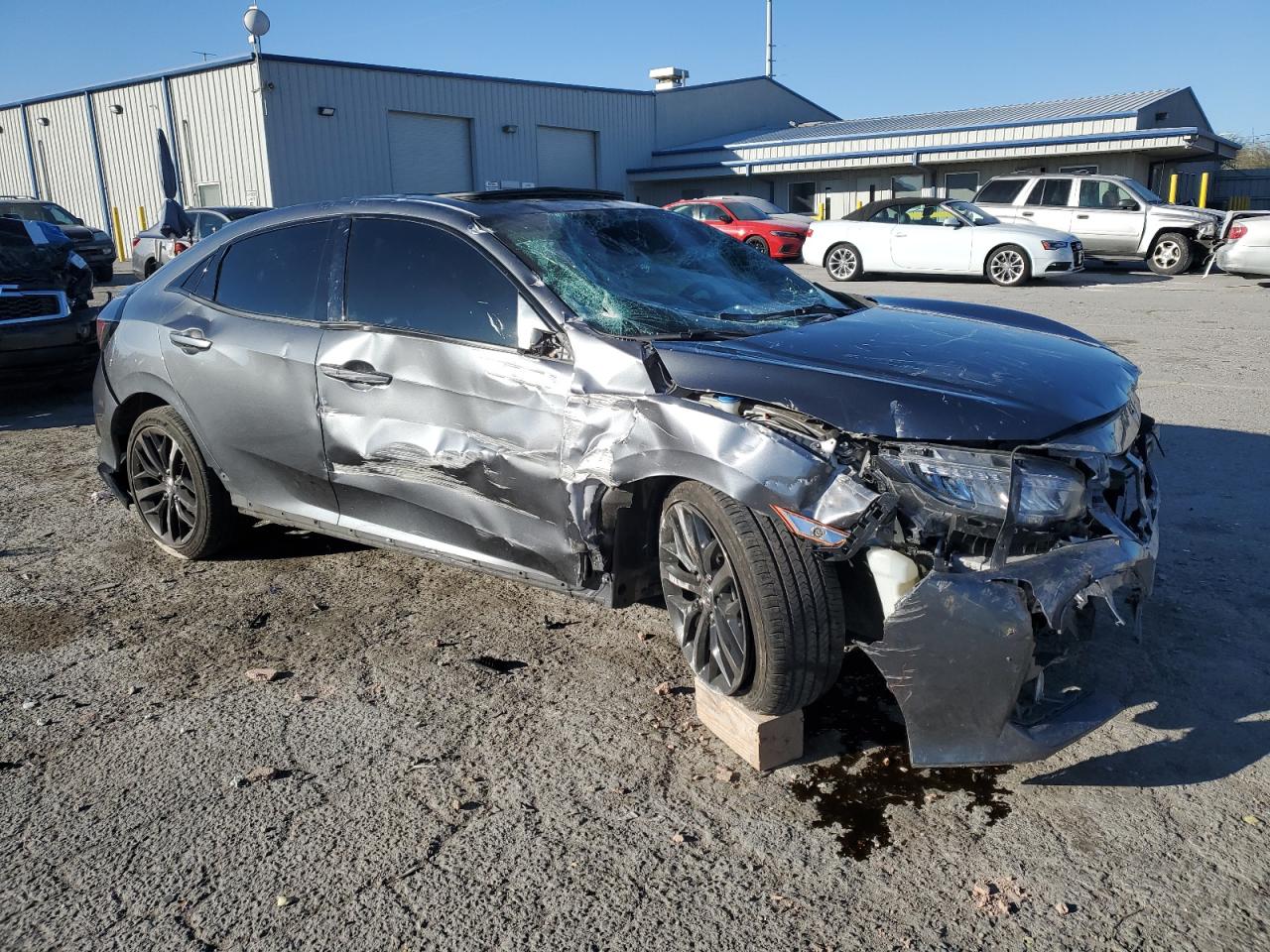 2020 Honda Civic VIN SHHFK7H93LU225419 Copart auction photo, all over damage thumbnail 4