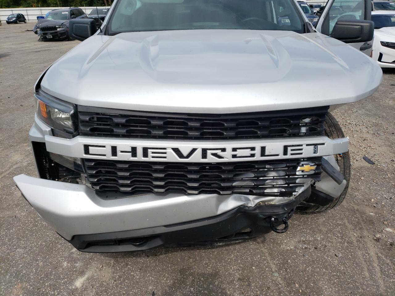 2021 Chevrolet Silverado VIN 3GCPYBEK3MG301912 Copart auction photo, front end / side damage thumbnail 11