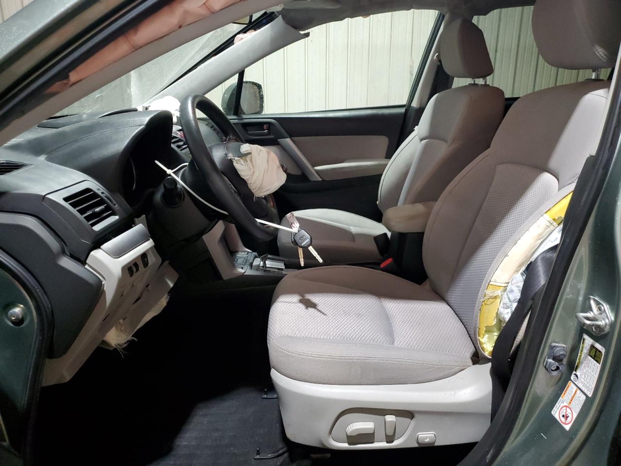 2015 Subaru Forester VIN JF2SJADC0FH492783 Copart auction photo, front end damage thumbnail 7