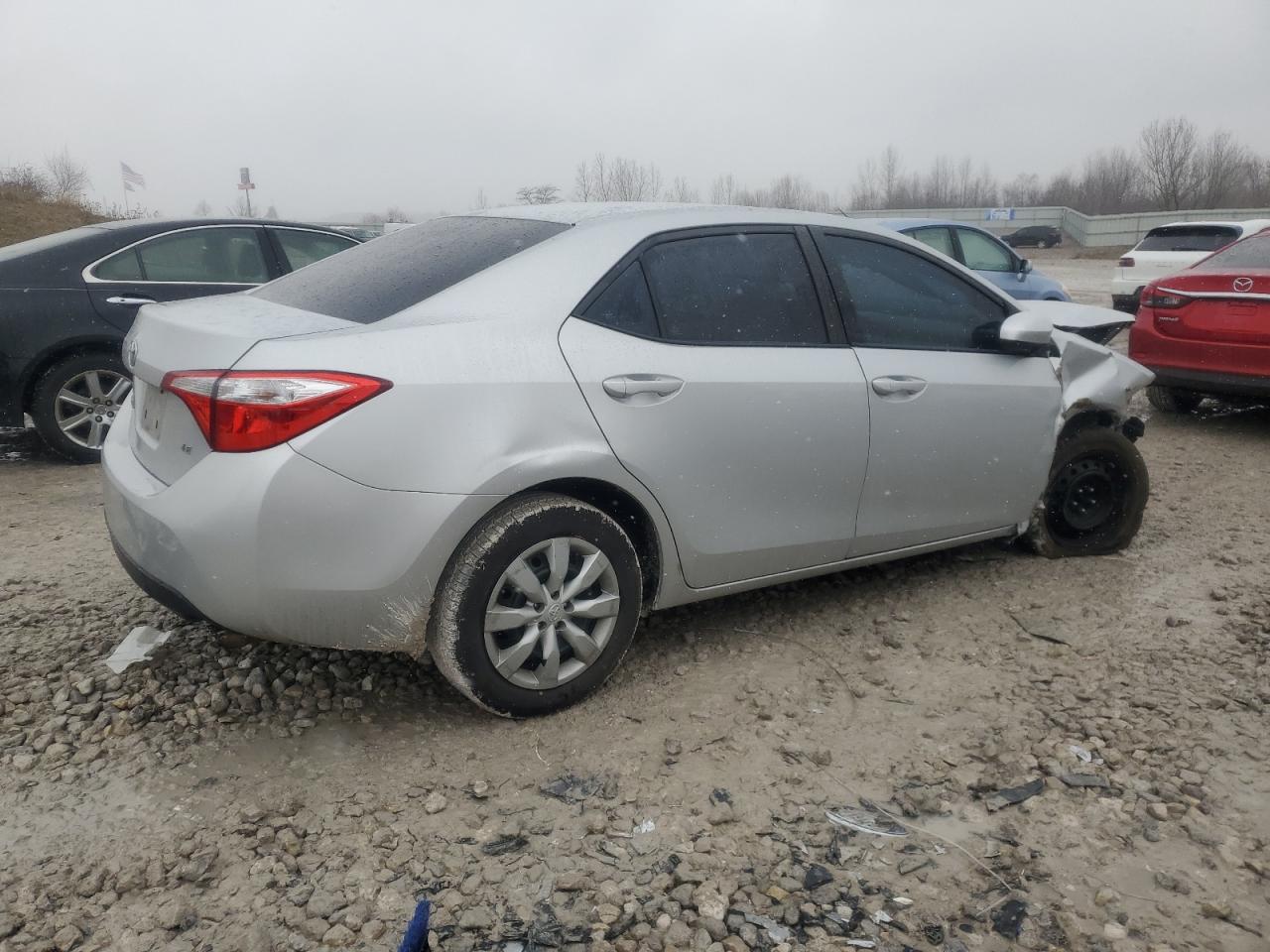 2016 Toyota Corolla VIN 2T1BURHE9GC510381 Copart auction photo, front end / side damage thumbnail 3