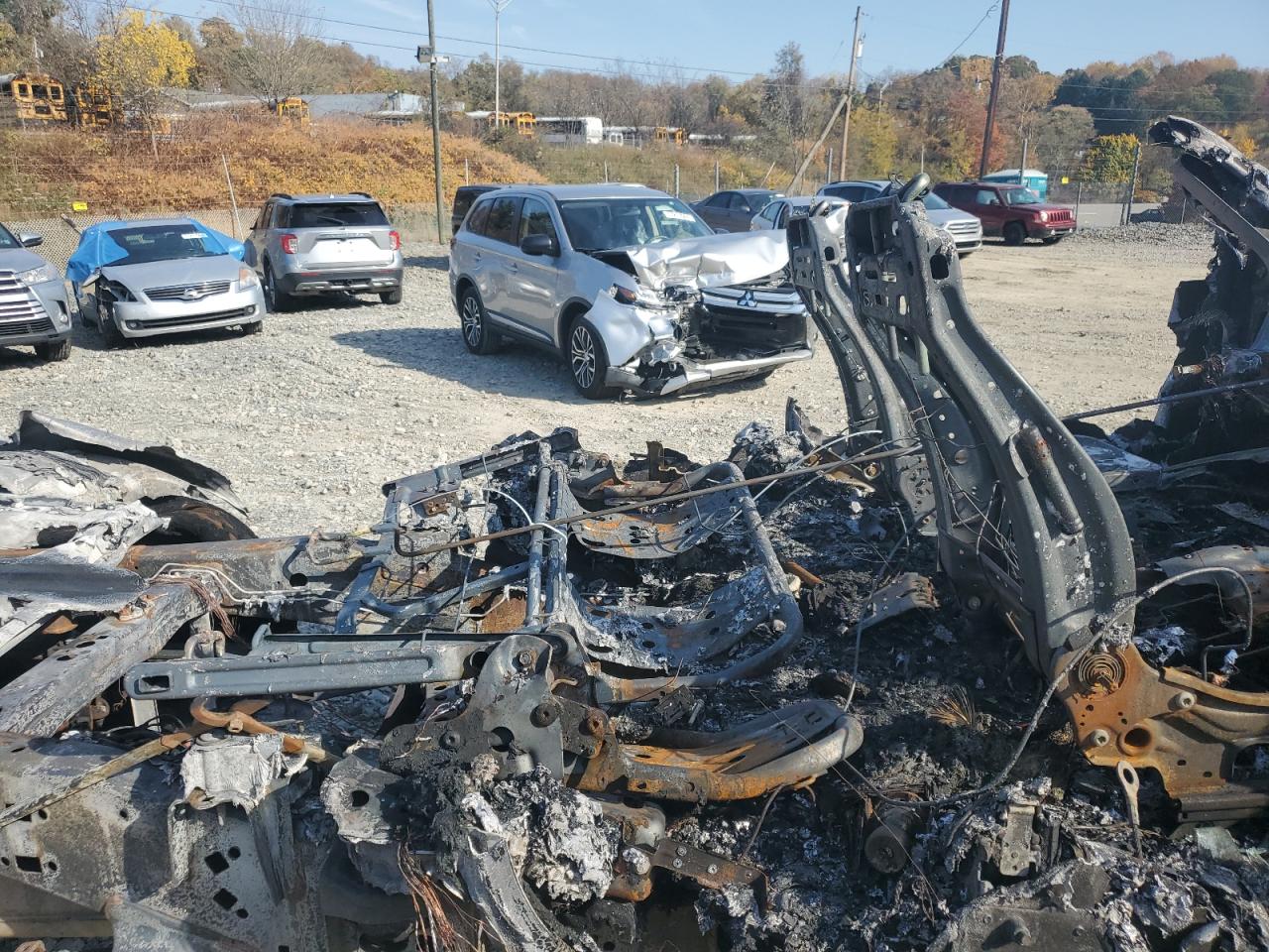 2018 Ford F-150 VIN 1FTEX1EP3JFA28807 Copart auction photo, burn damage thumbnail 11