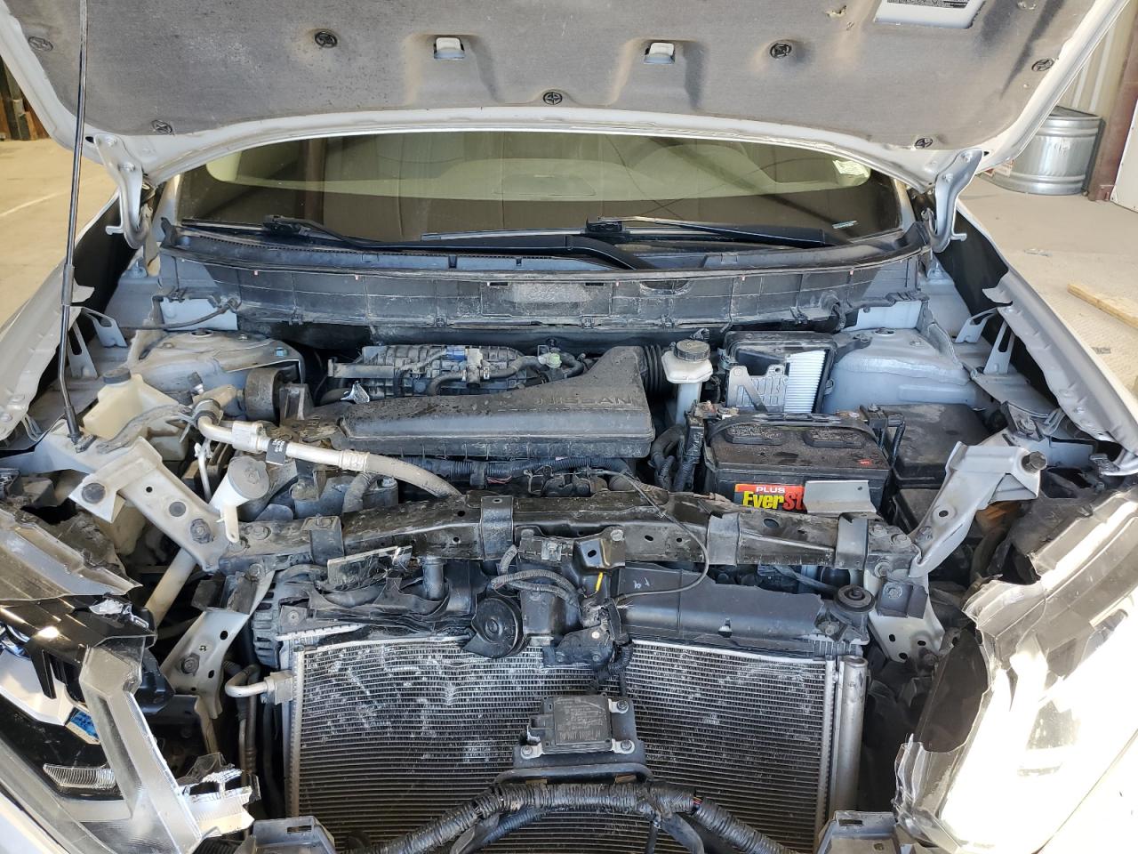 2017 Nissan Rogue VIN 5N1AT2MV3HC813853 Copart auction photo, front end damage thumbnail 11