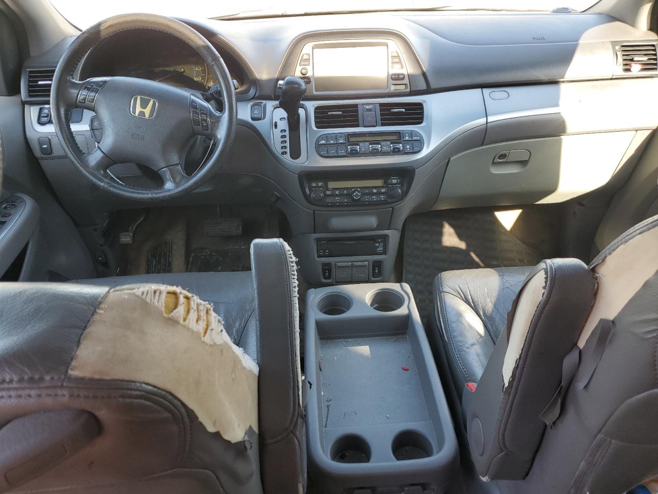 2010 Honda Odyssey VIN 5FNRL3H77AB018130 Copart auction photo, rear end / front end damage thumbnail 8