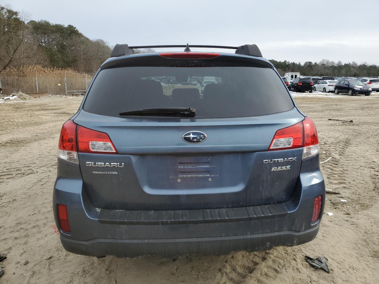 2013 Subaru Outback VIN 4S4BRBJC7D3283760 Copart auction photo, undercarriage / front end damage thumbnail 6