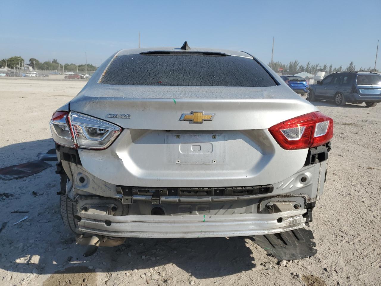 2017 Chevrolet Cruze VIN 1G1BC5SMXH7196070 Copart auction photo, rear end / minor dent/scratches damage thumbnail 6