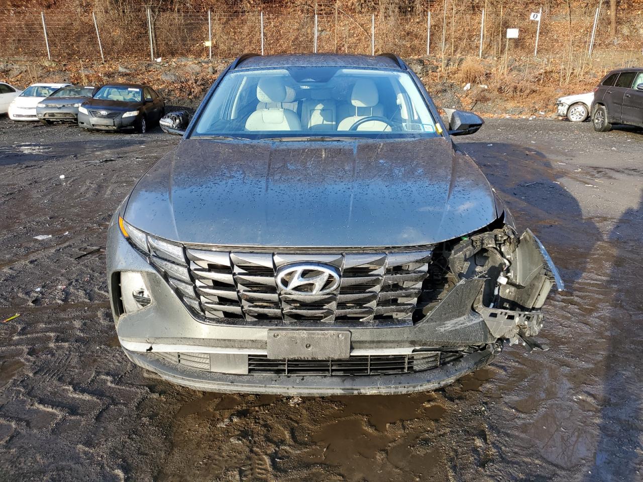 2023 Hyundai Tucson VIN 5NMJFCAE5PH182996 Copart auction photo, all over / front end damage thumbnail 5