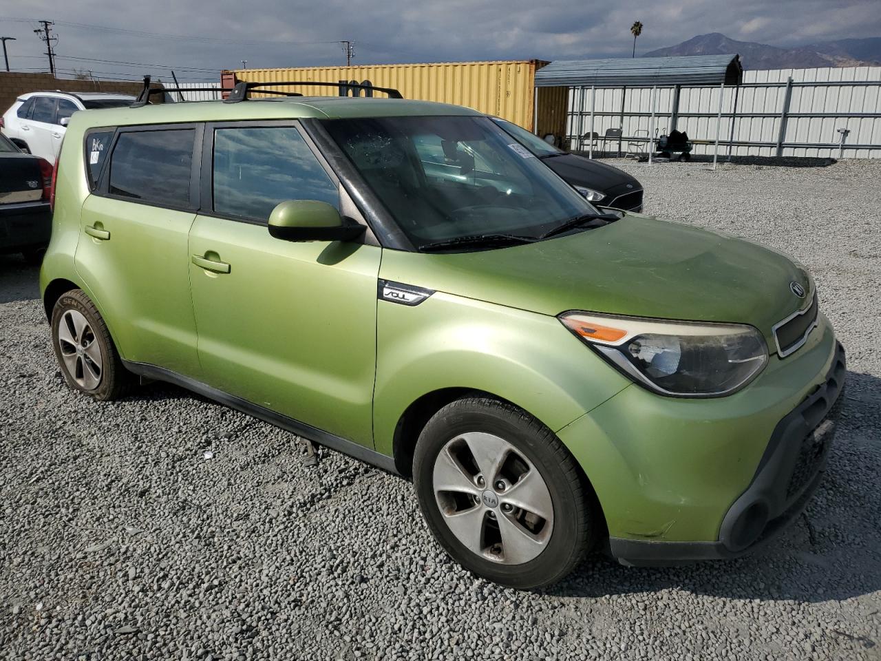 2015 KIA Soul VIN KNDJN2A29F7777990 Copart auction photo, all over damage thumbnail 4