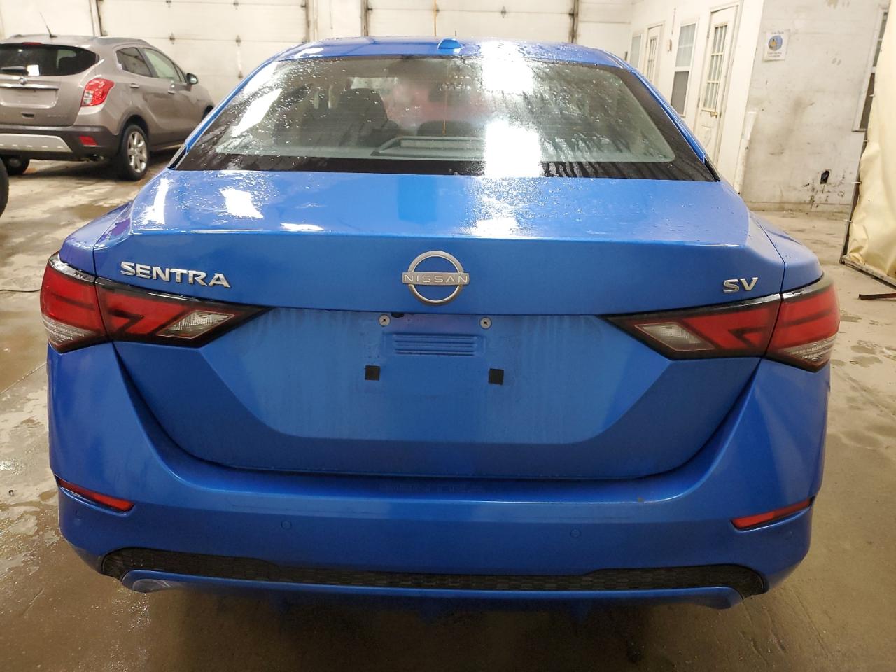 2024 Nissan Sentra VIN 3N1AB8CVXRY369782 Copart auction photo, front end / side damage thumbnail 6