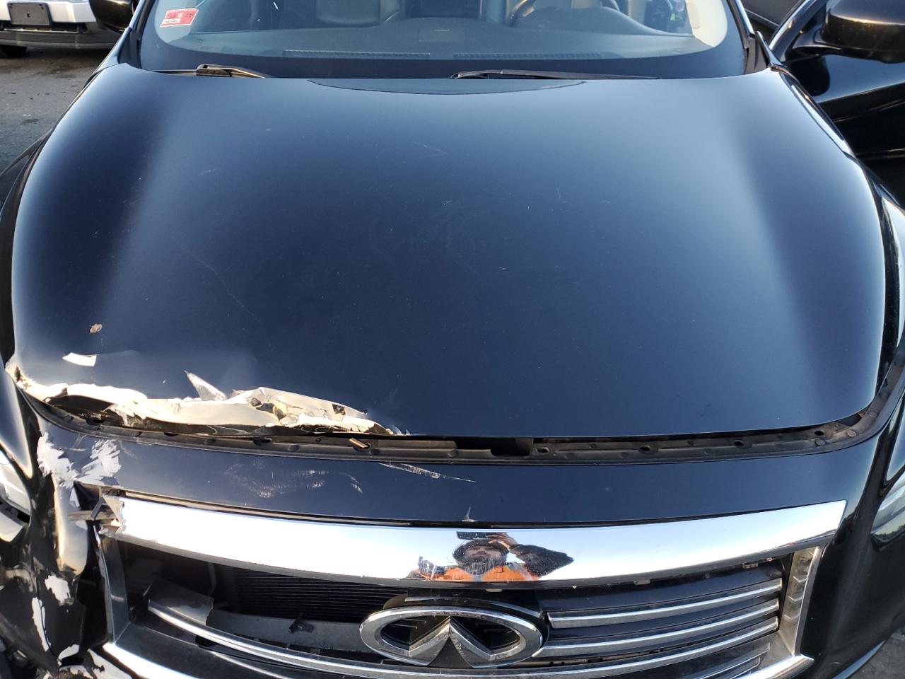 2013 Infiniti JX VIN 5N1AL0MM9DC326680 Copart auction photo, front end / minor dent/scratches damage thumbnail 12
