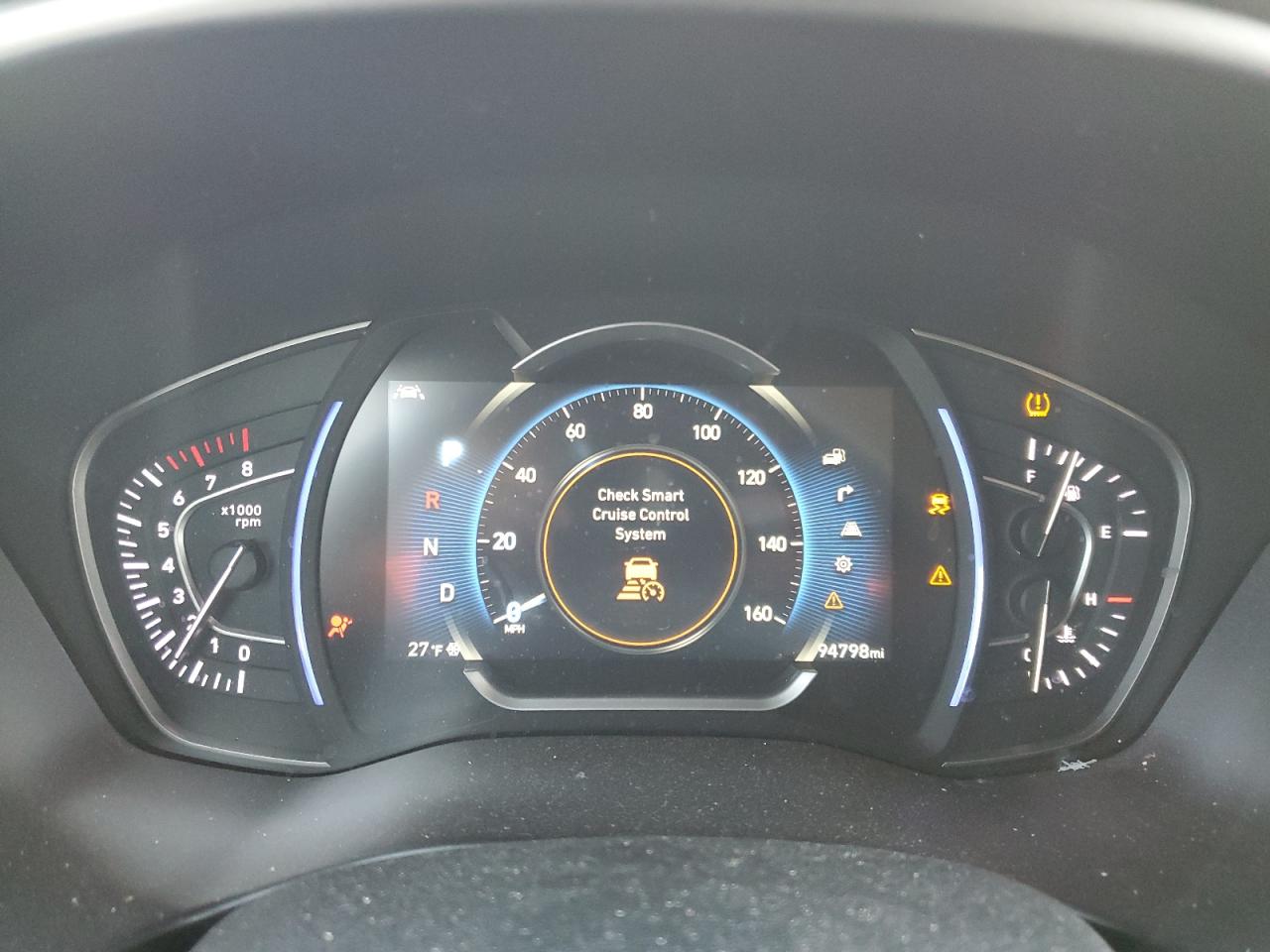 2019 Hyundai Santa Fe VIN 5NMS53AA1KH036270 Copart auction photo, front end damage thumbnail 9
