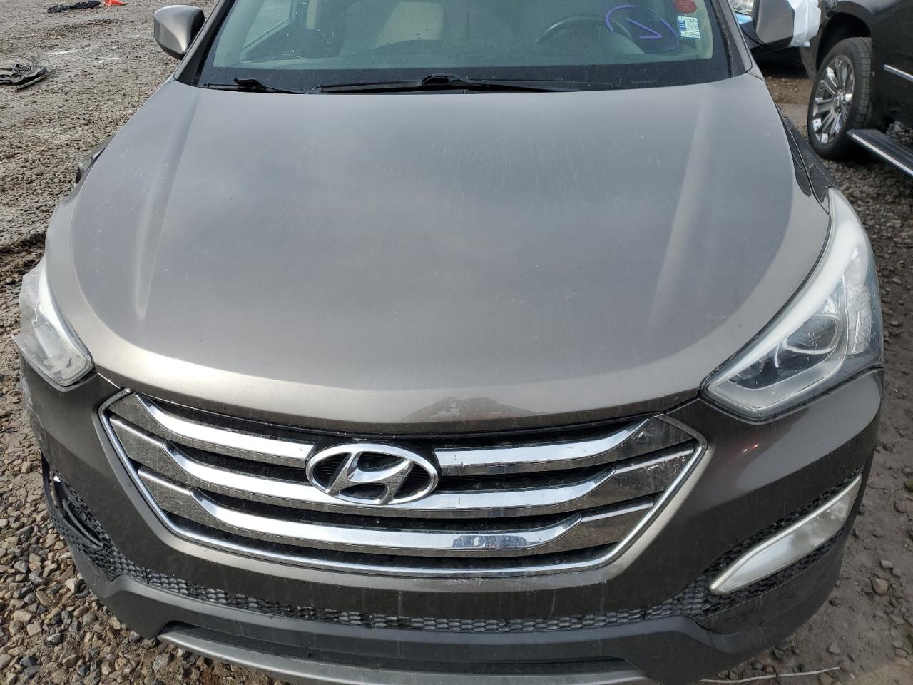 2013 Hyundai Santa Fe VIN 5XYZU3LBXDG060961 Copart auction photo, front end damage thumbnail 12