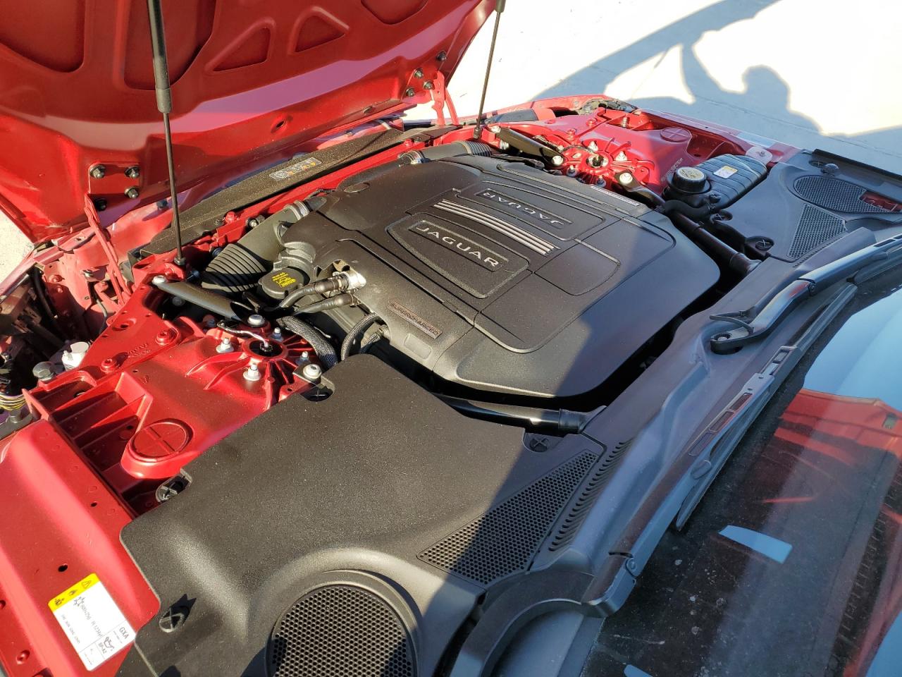2016 Jaguar F-Type VIN SAJWB6BC9G8K27814 Copart auction photo, front end damage thumbnail 11