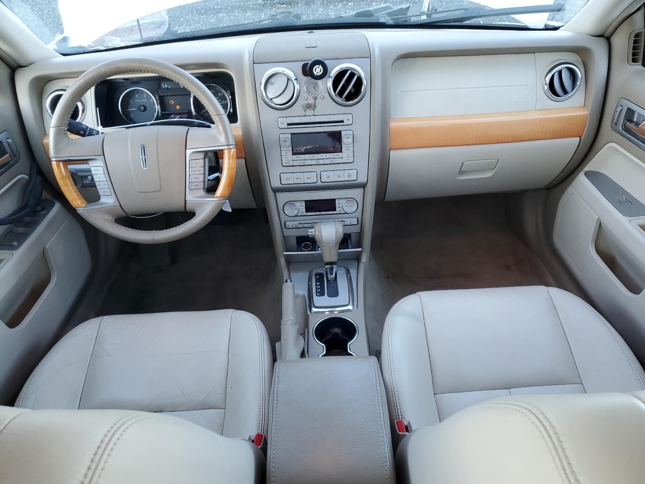 2007 Lincoln MKZ VIN 3LNHM28T27R620744 Copart auction photo, front end damage thumbnail 8