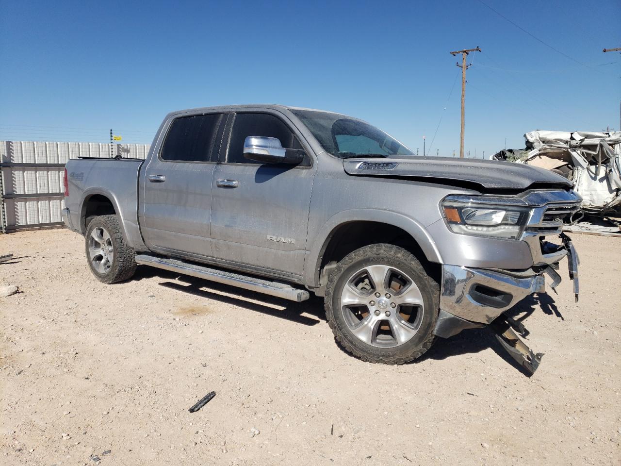 2020 RAM 1500 VIN 1C6SRFJT1LN225911 Copart auction photo, front end damage thumbnail 4