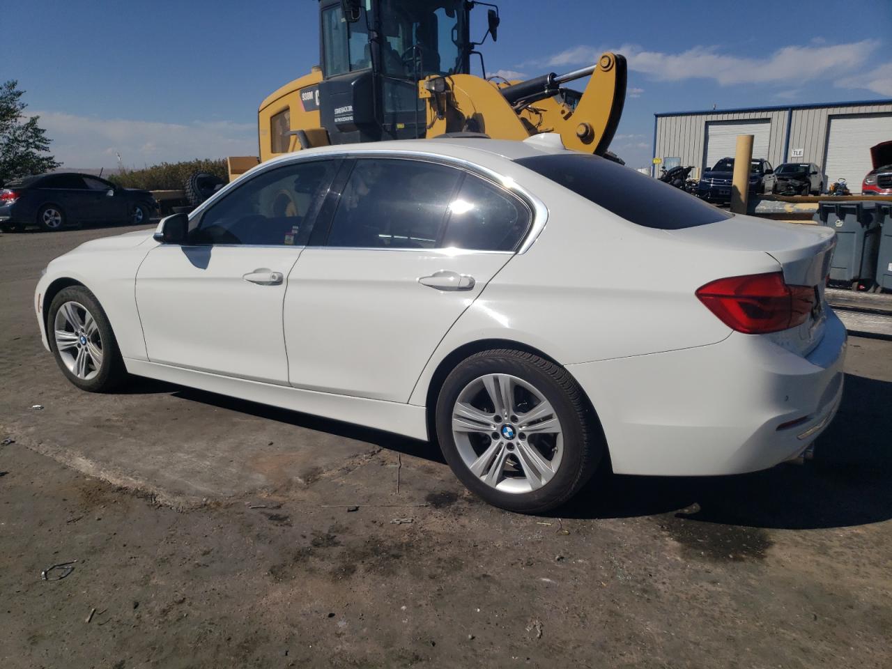 2016 BMW 3er VIN WBA8E9G54GNT43270 Copart auction photo, undercarriage / front end damage thumbnail 2