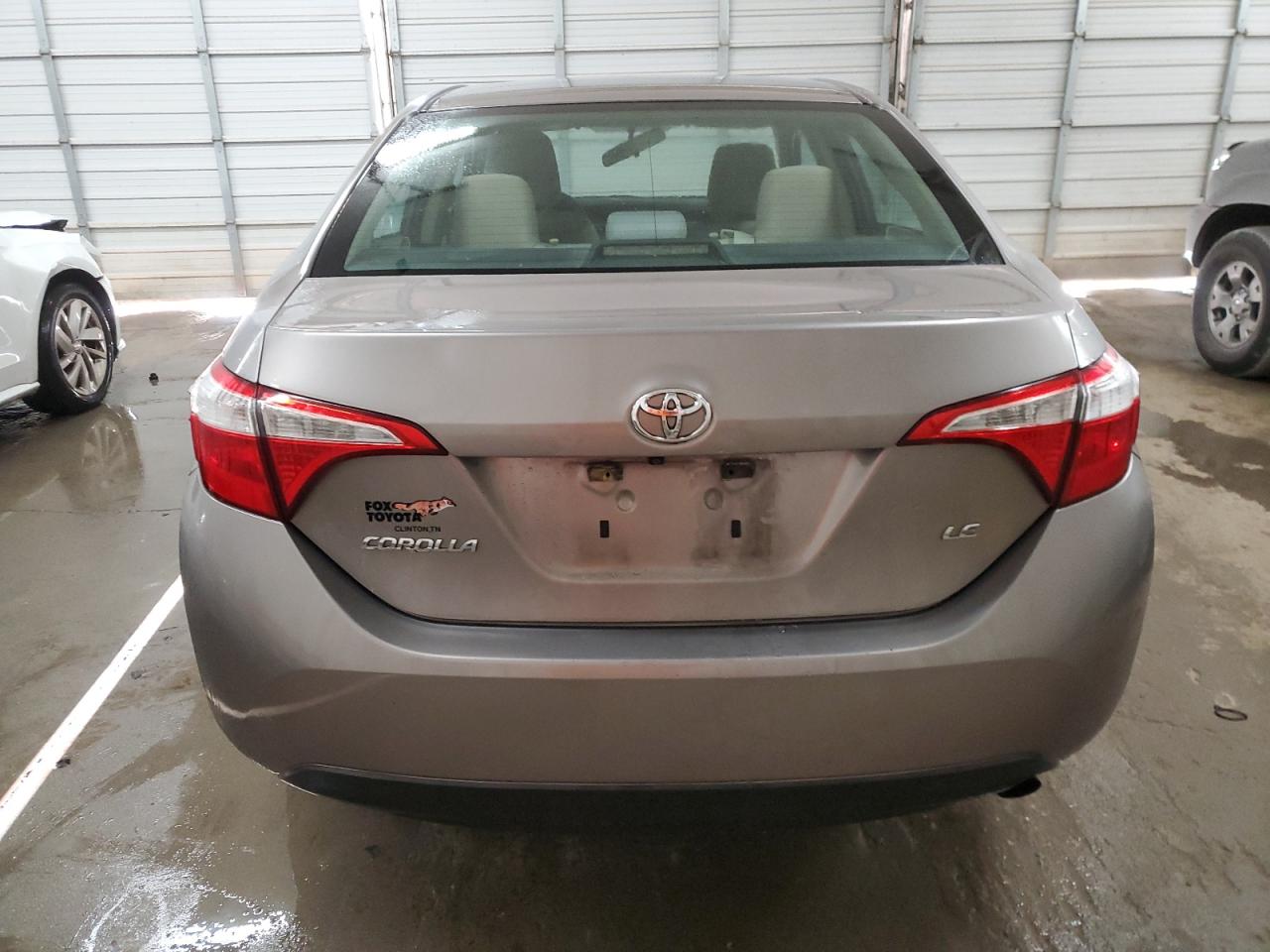 2016 Toyota Corolla VIN 5YFBURHE9GP403962 Copart auction photo, front end damage thumbnail 6