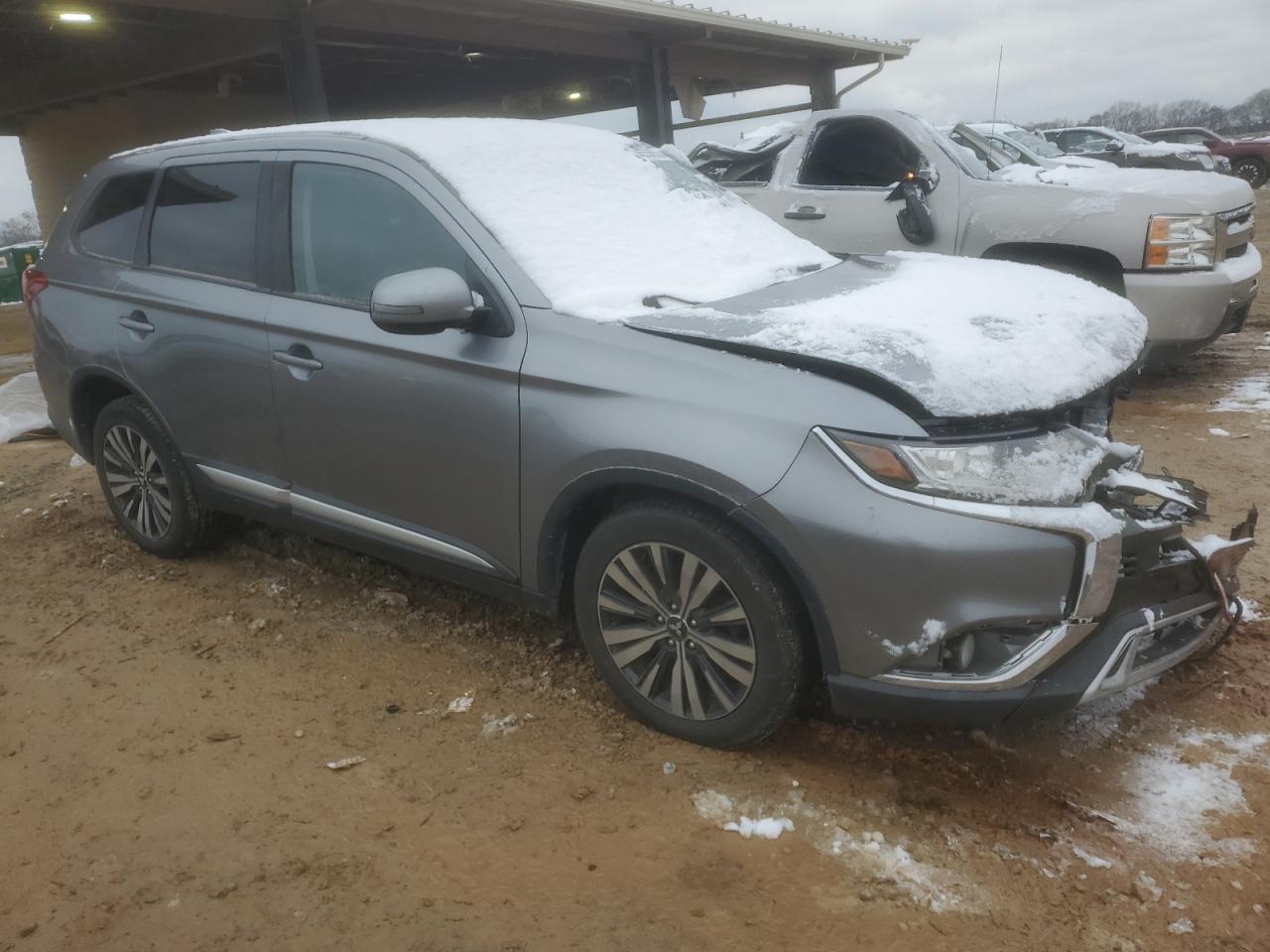 2019 Mitsubishi Outlander VIN JA4AD3A35KZ044748 Copart auction photo, front end damage thumbnail 4