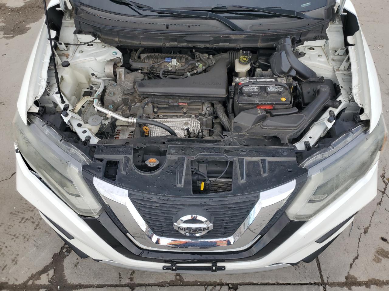 2017 Nissan Rogue VIN KNMAT2MV2HP528333 Copart auction photo, side / front end damage thumbnail 12