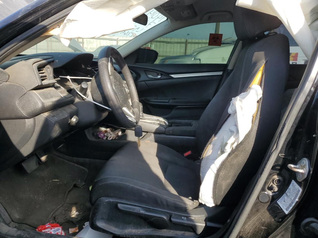 2018 Honda Civic VIN 2HGFC2F54JH535329 Copart auction photo, all over damage thumbnail 7