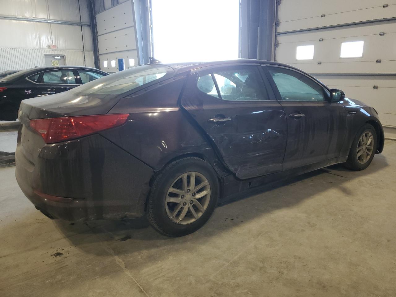 2013 KIA Optima VIN 5XXGM4A78DG218102 Copart auction photo, all over damage thumbnail 3