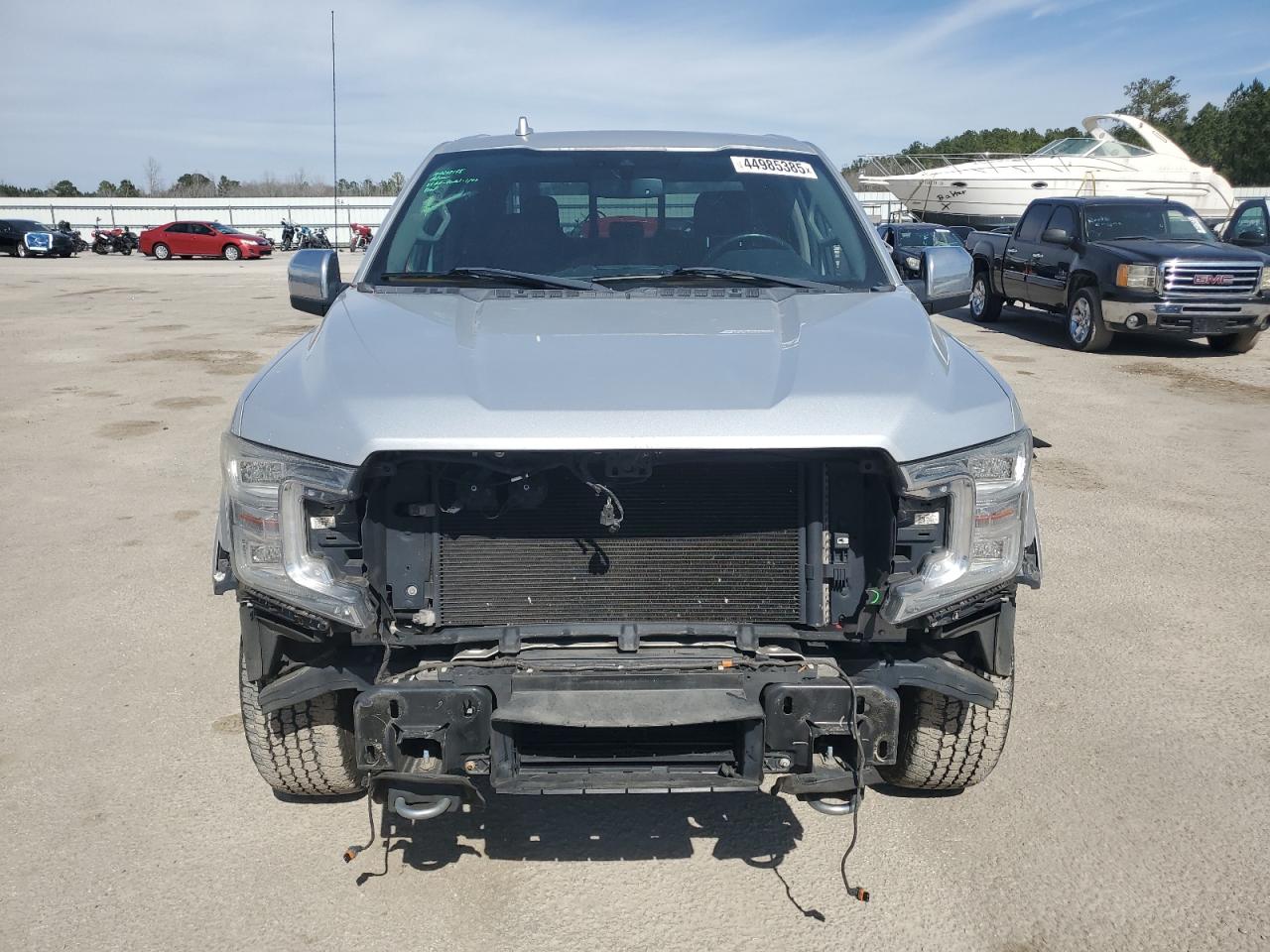 2018 Ford F-150 VIN 1FTEW1EG5JKC67317 Copart auction photo, front end / rear end damage thumbnail 5