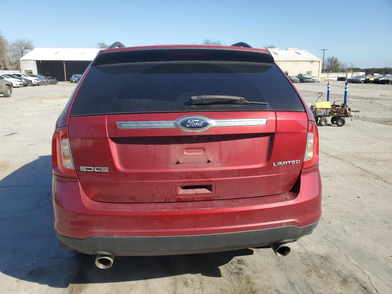 2013 Ford Edge VIN 2FMDK3KCXDBA82923 Copart auction photo, front end / minor dent/scratches damage thumbnail 6