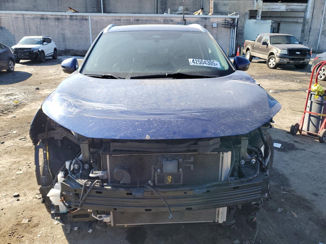 2021 Nissan Rogue VIN 5N1AT3CB4MC677451 Copart auction photo, front end / side damage thumbnail 5