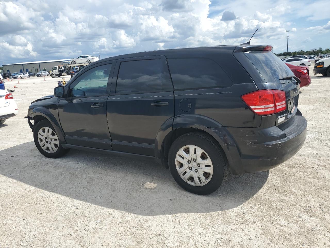 2014 Dodge Journey VIN 3C4PDCAB7ET132588 Copart auction photo, front end damage thumbnail 2