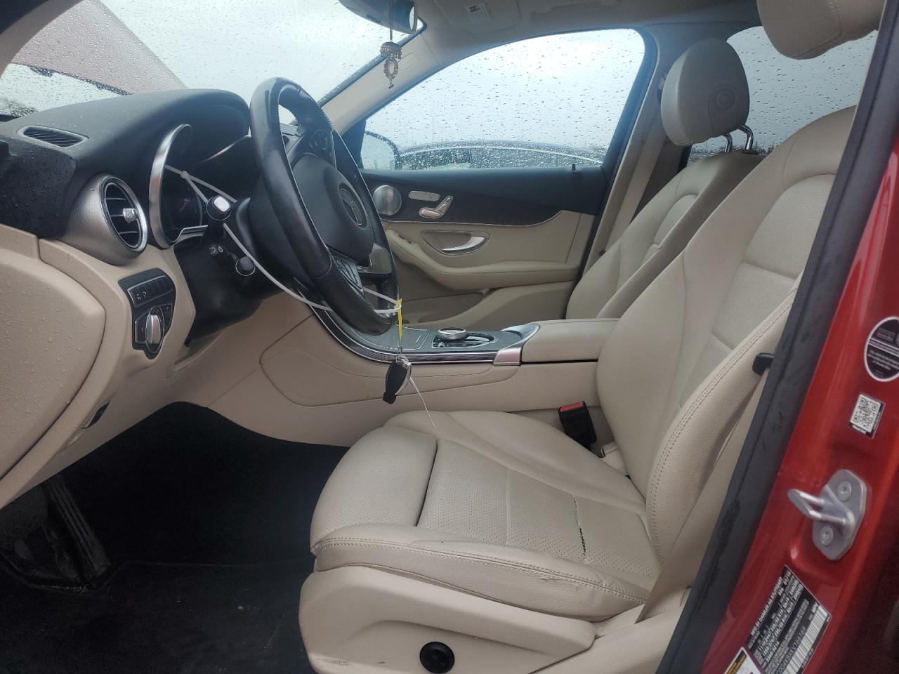 2019 Mercedes-Benz GLC VIN WDC0G4KBXKV166169 Copart auction photo, side damage thumbnail 7