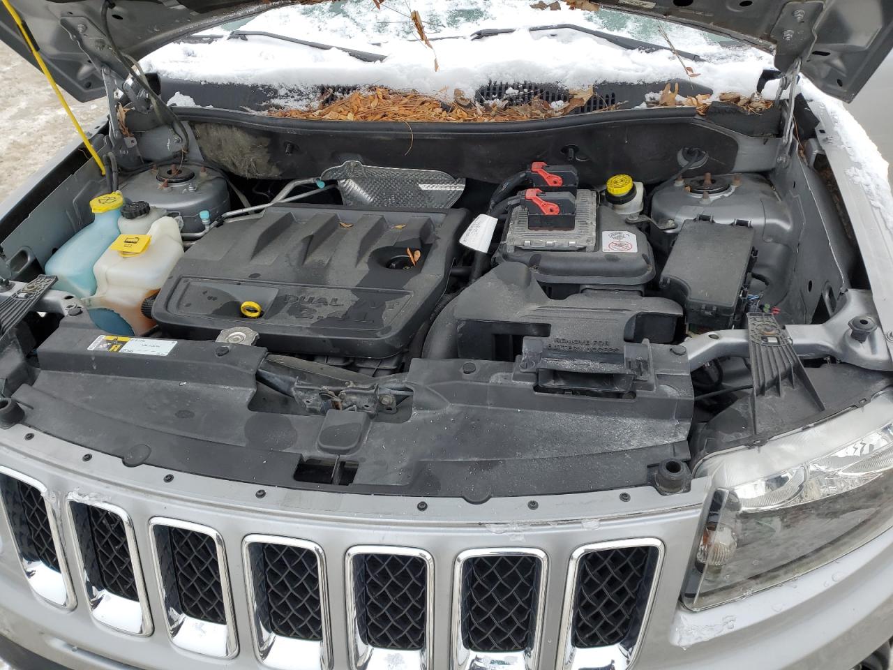 2017 Jeep Compass VIN 1C4NJCBB8HD133046 Copart auction photo, rear end damage thumbnail 14