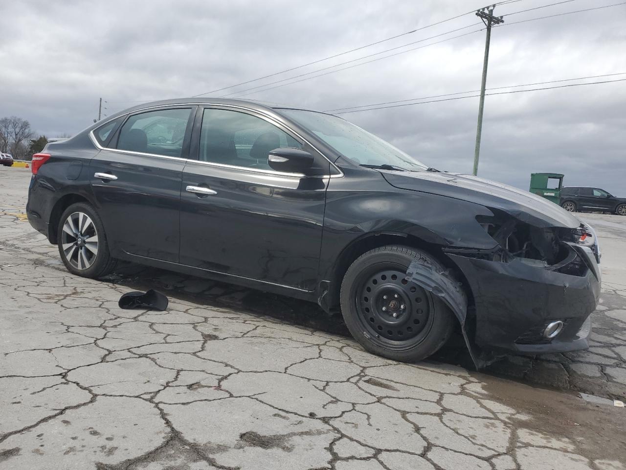 2018 Nissan Sentra VIN 3N1AB7AP3JY226319 Copart auction photo, front end damage thumbnail 4