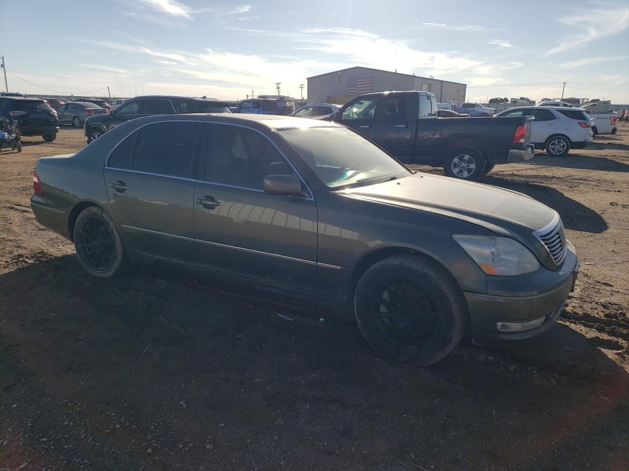 2005 Lexus LS VIN JTHBN36F955014897 Copart auction photo, mechanical damage thumbnail 4