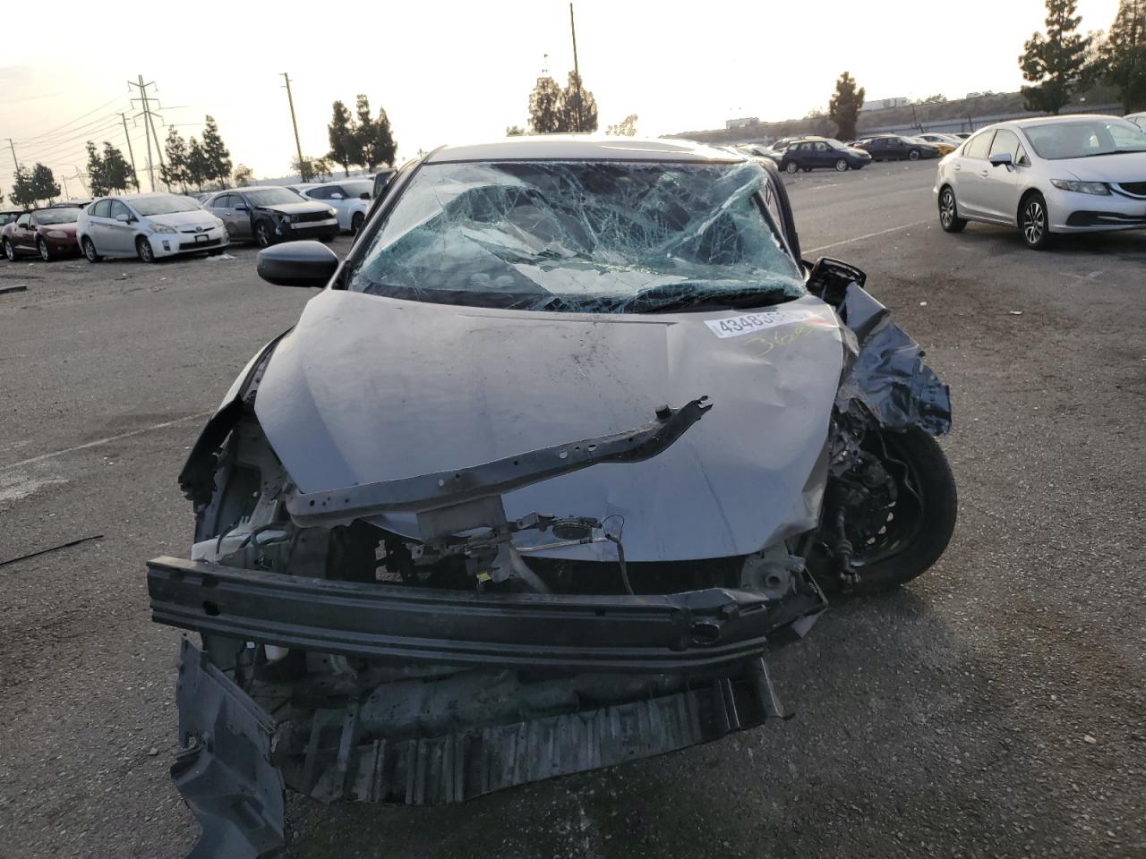 2017 Nissan Sentra VIN 3N1AB7APXHY392007 Copart auction photo, all over / undercarriage damage thumbnail 5