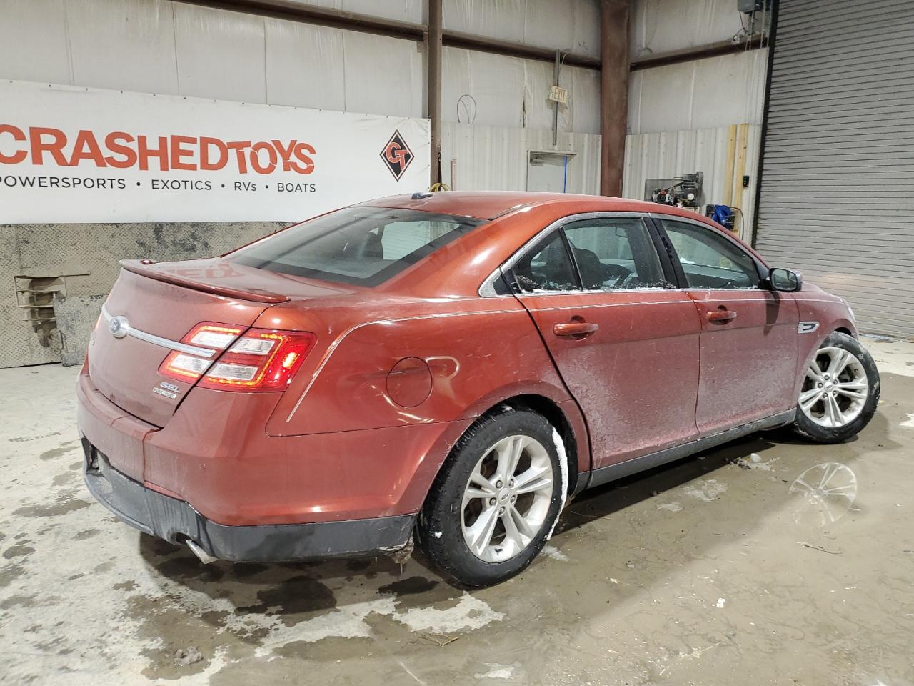 2014 Ford Taurus VIN 1FAHP2E81EG140958 Copart auction photo, front end damage thumbnail 3