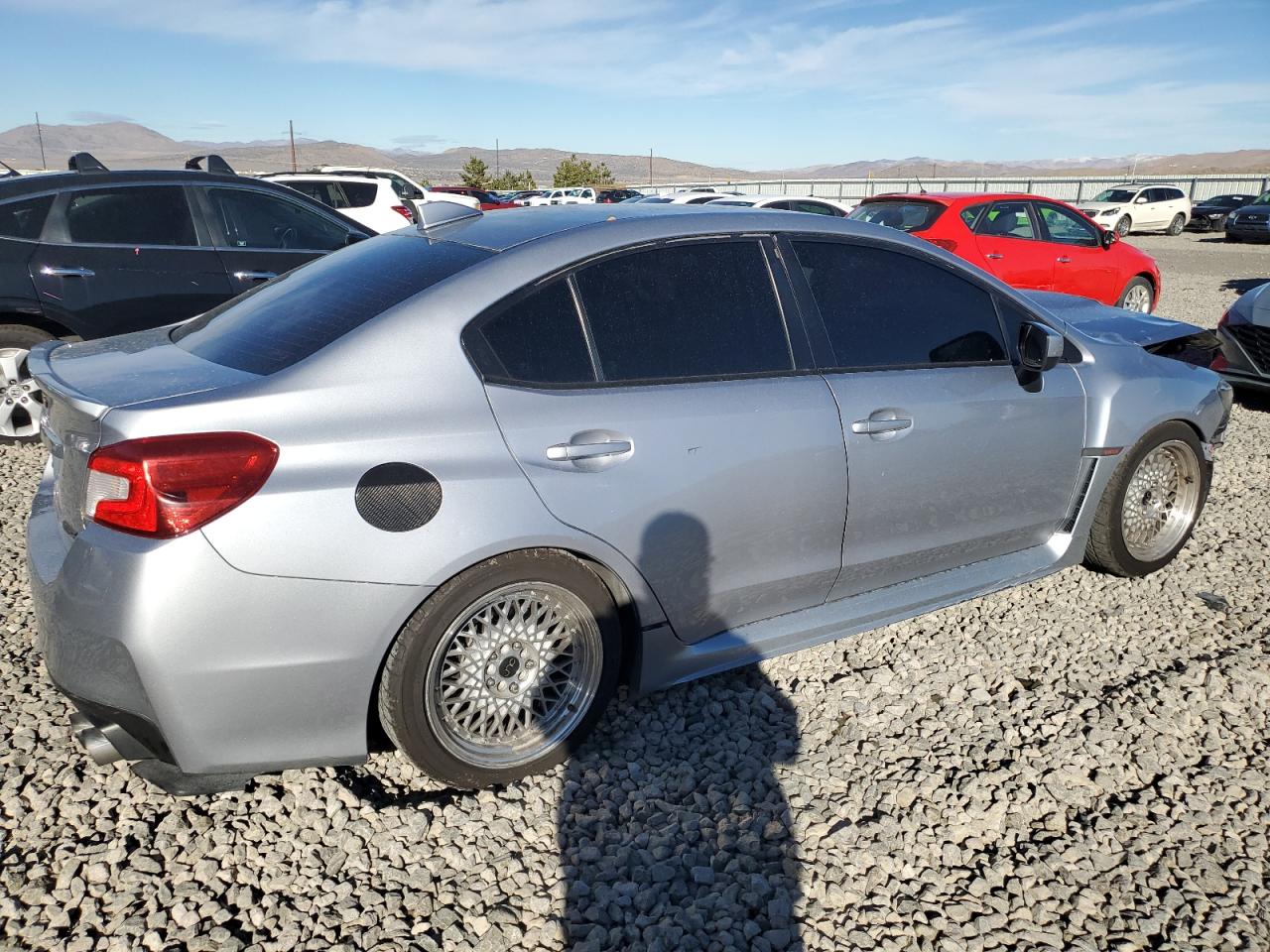 2017 Subaru WRX VIN JF1VA1B60H9841372 Copart auction photo, front end damage thumbnail 3