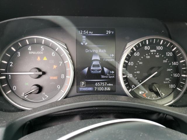 2018 Infiniti Q50 VIN JN1EV7AR2JM439033 Copart auction photo, side / front end damage thumbnail 9