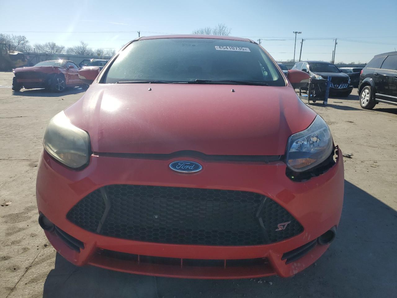 2014 Ford Focus VIN 1FADP3L94EL398334 Copart auction photo, front end / rear end damage thumbnail 5