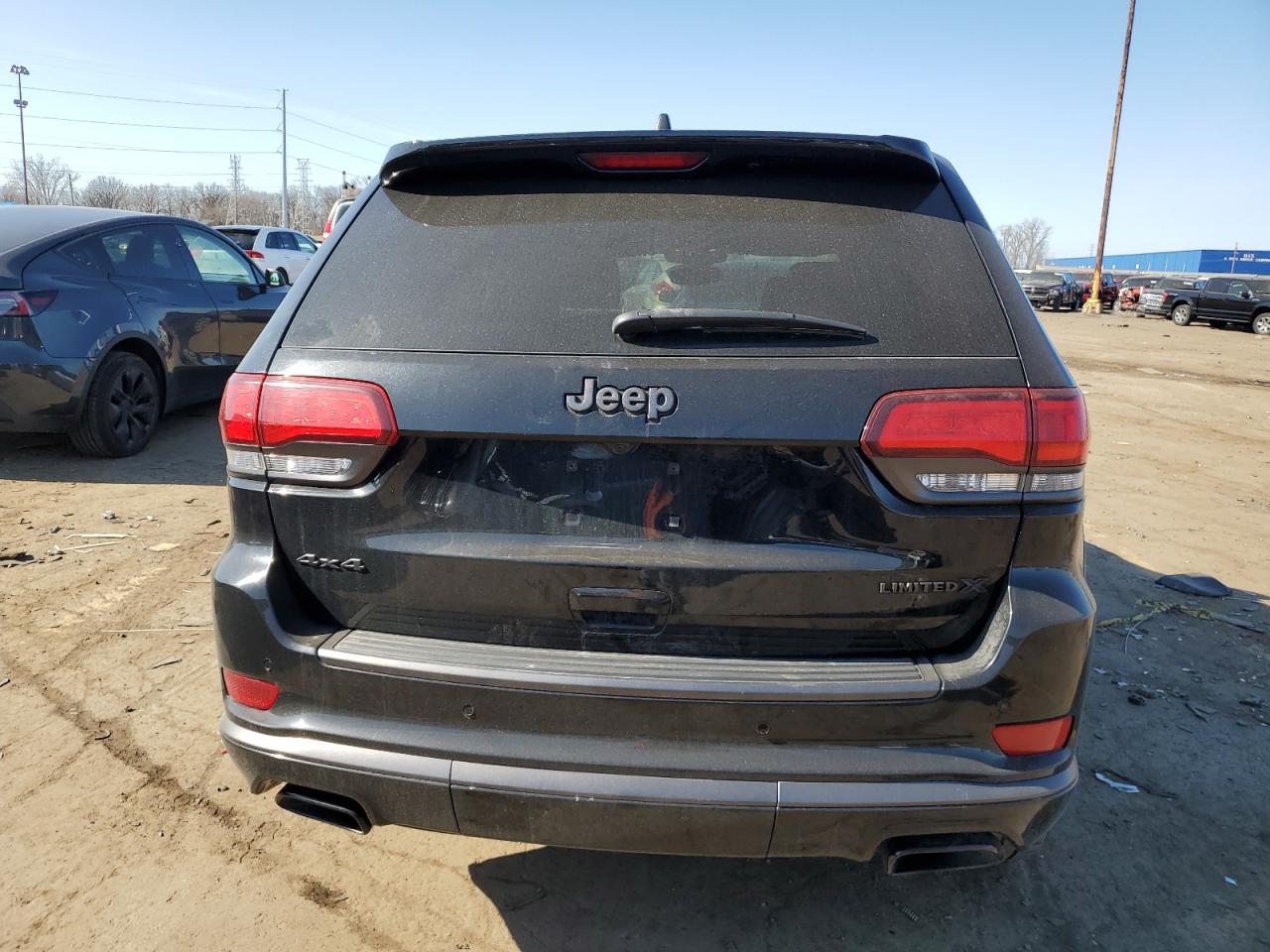 2020 Jeep Grand Cherokee VIN 1C4RJFBG0LC267787 Copart auction photo, all over / undercarriage damage thumbnail 6
