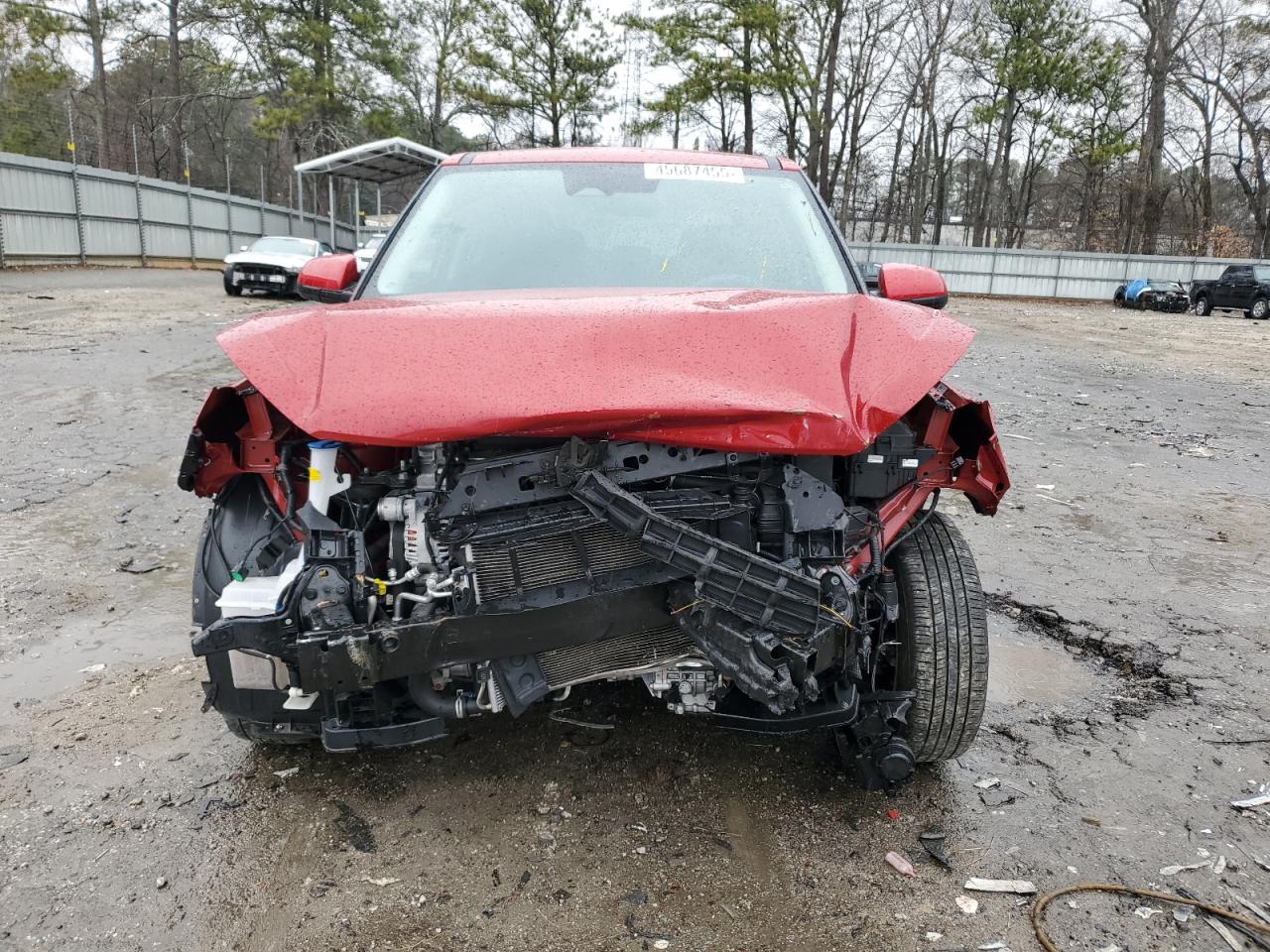 2023 Hyundai Venue VIN KMHRB8A33PU227951 Copart auction photo, front end damage thumbnail 5